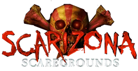 Scarizona Scaregrounds skull-and-crossbones logo