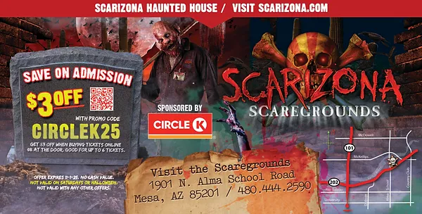 Circle K and Scarizona partner ticket discount promotion