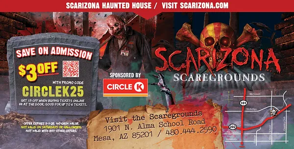 Circle K and Scarizona partner ticket discount promotion