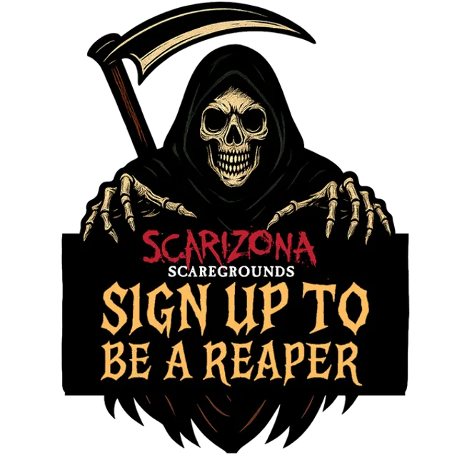 Sign up to be a Scarizona Reaper: share your referral link and earn $5 per ticket sold